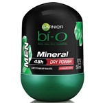 Ficha técnica e caractérísticas do produto Desodorante Bí-O Roll On Mineral Dry Power Masculino 50ml - Bi-o