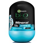Ficha técnica e caractérísticas do produto Desodorante Bí-O Roll On Mineral Extreme Ice Masculino 50ml - Bi-o