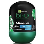 Ficha técnica e caractérísticas do produto Desodorante Bí-O Roll On Mineral Masculino 50ml - Bi-o