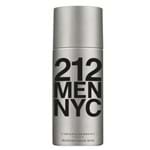 Ficha técnica e caractérísticas do produto Desodorante Carolina Herrera 212 Men NYC Spray 150ml