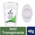 Ficha técnica e caractérísticas do produto Desodorante Clinical Ultra Fresh Rexona 48 G