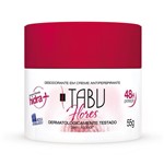 Ficha técnica e caractérísticas do produto Desodorante Creme Antitranspirante Tabu Flores 55G - Tabu Clássico