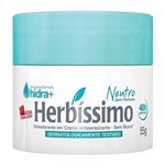 Ficha técnica e caractérísticas do produto Desodorante Creme Herbíssimo Neutro 55g - Herbissimo