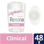 Ficha técnica e caractérísticas do produto Desodorante Creme Rexona Clinical Women 48g
