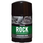 Ficha técnica e caractérísticas do produto Desodorante Crystal Rock Bastão Unissex Sem Cheiro 100g