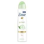 Ficha técnica e caractérísticas do produto Desodorante Dove Aerosol Go Fresh Pepino 150Ml