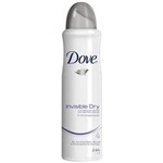 Ficha técnica e caractérísticas do produto Desodorante Dove Aerosol Invisible Dry 169Ml