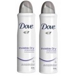 Ficha técnica e caractérísticas do produto Desodorante Dove Aerosol Invisible Dry Feminino 100G - 2 Unidades