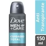 Ficha técnica e caractérísticas do produto Desodorante Dove Aerosol Masculino Clean Comfort 150ml