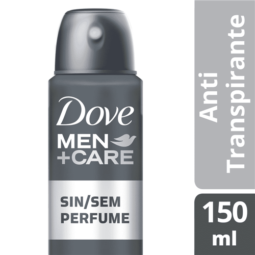 Ficha técnica e caractérísticas do produto Desodorante Dove Aerosol Masculino Sem Perfume 150ml