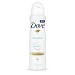 Ficha técnica e caractérísticas do produto Desodorante Antitranspirante Aerosol Dove Sensitive 150ML