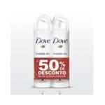 Ficha técnica e caractérísticas do produto Desodorante Antitranspirante Aerosol Dove Invisible Dry 89g Pack 2 Unidades