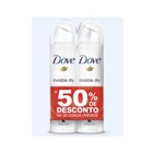 Ficha técnica e caractérísticas do produto Desodorante Dove Invisible Dry Aerosol 89g 50% na Segunda Und
