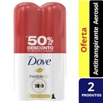 Ficha técnica e caractérísticas do produto Desodorante Dove Invisible Dry Aerosol 89g 50% na Segunda Undidade