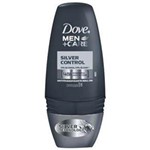 Ficha técnica e caractérísticas do produto Desodorante Dove Masculino Silver Control Roll-On 50Ml