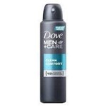 Ficha técnica e caractérísticas do produto Desodorante Dove Men Aerosol Clean Comfort 150Ml