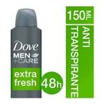 Ficha técnica e caractérísticas do produto Desodorante Dove Men + Care Extra Fresh Aerosol Antitranspirante 48h com 150ml