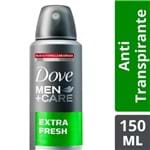 Desodorante Dove Men Spray a Prueba de Agua Extra Fresh 89 G