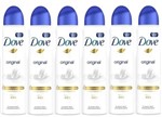Ficha técnica e caractérísticas do produto Desodorante Dove Original Aerosol - Antitranspirante Unissex 150ml - 6 UNIDADES