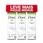 Ficha técnica e caractérísticas do produto Desodorante Dove Original Aerossol Comprimido 54g com 03 Unidades Preço Especial