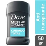 Ficha técnica e caractérísticas do produto Desodorante Dove Stick Men Cuidado Total 50g