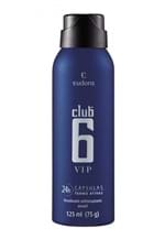 Ficha técnica e caractérísticas do produto Desodorante Eudora Club 6 Vip Azul