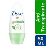 Ficha técnica e caractérísticas do produto Desodorante Femenino Antitranspirante Roll On Go Fresh Pepino Y Té Verde Dove 50 Cc