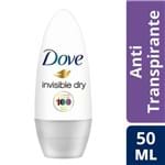 Ficha técnica e caractérísticas do produto Desodorante Femenino Antitranspirante Roll On Invisible Dry Antimanchas Blancas Dove 50 Cc