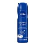 Ficha técnica e caractérísticas do produto Desodorante Femenino Protect & Care Nivea 150 Ml
