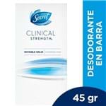 Ficha técnica e caractérísticas do produto Desodorante Femenino Secret Clinical Barra Completely 45 G