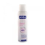 Ficha técnica e caractérísticas do produto Desodorante Feminino Aerosol Clear Skin 48h 150ml - Nivea