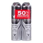 Ficha técnica e caractérísticas do produto Desodorante Feminino Aerosol Invisible Rexona com 2 Unidades 90g Cada