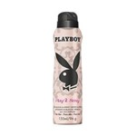 Ficha técnica e caractérísticas do produto Desodorante Feminino Playboy Play It Sexy Aerosol - 150ml