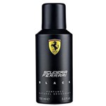 Ficha técnica e caractérísticas do produto Desodorante Ferrari Black Masculino Ref: 47890 - 150ml