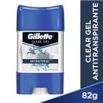 Ficha técnica e caractérísticas do produto Desodorante Gel Antitranspirante Gillette Antibacterial 82g DES CLEAR GEL GILLETTE SER DEO 82G ANTIBAC