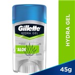 Ficha técnica e caractérísticas do produto Desodorante Gel Antitranspirante Gillette Hydra Gel Aloe 45g