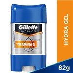 Desodorante Gel Antitranspirante Gillette Hydra Gel Vitamina e 82g