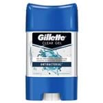 Ficha técnica e caractérísticas do produto Desodorante Gillette Antitranspirante Clear Gel Antibacterial 82g