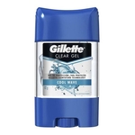 Ficha técnica e caractérísticas do produto Desodorante Gillette Antitranspirante Clear Gel Coolwave 82g