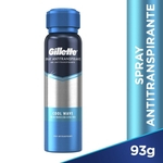 Ficha técnica e caractérísticas do produto Desodorante Gillette Antitranspirante Cool Wave 150ml