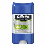 Ficha técnica e caractérísticas do produto Desodorante Gillette Antitranspirante Gel Hydra Aloe 86g