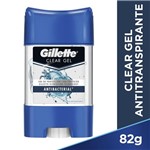 Ficha técnica e caractérísticas do produto Desodorante Gillette Clear Gel Antibacteriano 82g
