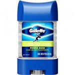 Ficha técnica e caractérísticas do produto Desodorante Gillette Clear Gel Power Rush 82 G