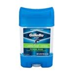 Ficha técnica e caractérísticas do produto Desodorante Gillette Clear Gel Power Rush Stick Antitranspirante com 82g