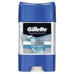 Ficha técnica e caractérísticas do produto Desodorante Antitranspirante Clear Gel Gillette Endurance Cool Wave 82g