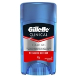 Ficha técnica e caractérísticas do produto Desodorante Gillette Clinical Pressure Defense Gel 45g
