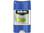 Desodorante Gillette Gel Antitranspirante - Masculino Aloe Vera 82g