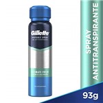 Ficha técnica e caractérísticas do produto Desodorante Gillette Ultimate Fresh Aerosol Antitranspirante 48h 150ml