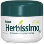 Ficha técnica e caractérísticas do produto Desodorante Herbissimo Creme Fresh 55 Gramas