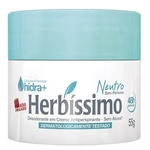 Ficha técnica e caractérísticas do produto Desodorante Herbissimo Creme sem Perfume Neutro 55g